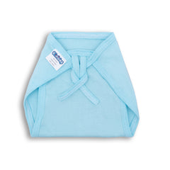 Reusable Cotton Lace Tie-Up Nappy - Pack of 12