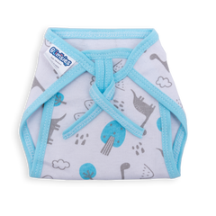 Reusable Cotton Lace Tie-Up Nappy - Pack of 12