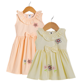 Girls Plain Frock - Pack of 2