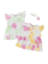 Girls Frock Short Sleeve Pack of 2