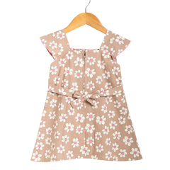 Girls Frock - Flower Print