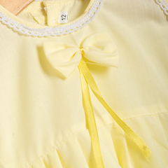 Girls Plain Frock - Pack of 3