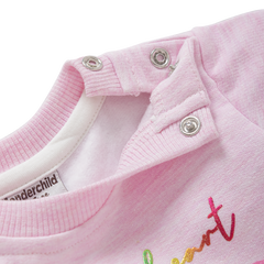 Full Sleeve Top with Full Pant - Pink Hearts