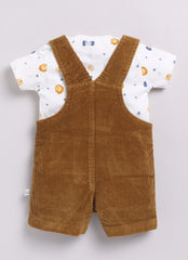 Boys Dungaree - Tiger