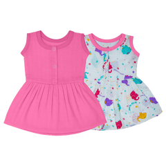 Muslin Frock Set - Pack of 2