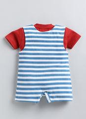 Boys Romper - Red Car