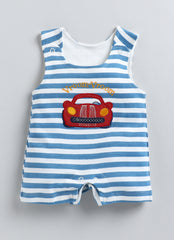 Boys Romper - Red Car