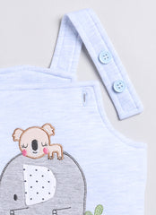 Full Sleeve Top with Gallice Dungaree