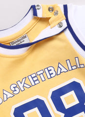 Fancy Romper - Basketball