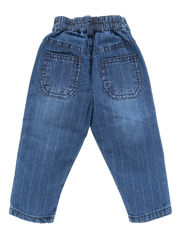 Boys Tshirt and Denim - Blue Animals