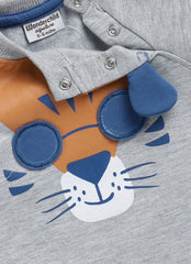Boys Tshirt and Pajama - Blue Grey Tiger