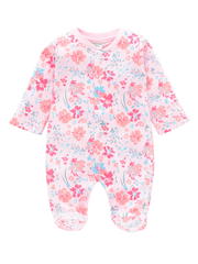 Girls Full Sleeve Floral Romper