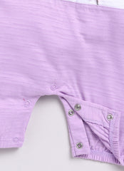 Full Sleeve Romper Violet Bunny