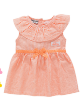 Girls A-line Dress Peach