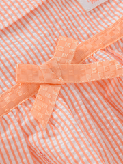 Girls A-line Dress Peach