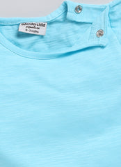 Girls Printed Skirt Blue