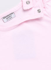 Top with Dungaree Dress - Lavender Bunny