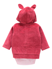 Cute Baby Romper with Jacket - Bunny