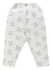 Girls Pink Full Sleeve Top and Pajama - Bunny