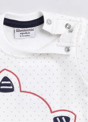 Full Sleeve Top with Legging - Red Cat