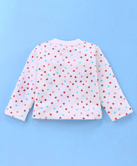 Girls Dungaree - Red Mouse