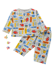 Boys Full Sleeve Night Suit