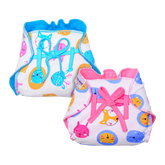 Products Reusable cloth diaper with lace - pack of 2