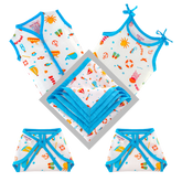 Newborn Gift Set - Aqua - 5 Pack