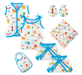 Newborn Gift Set - Aqua - 7 Pack