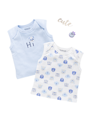 Sleeveless Vest - Animal Print