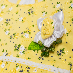 Sleeveless Girls Frock - Printed Floral