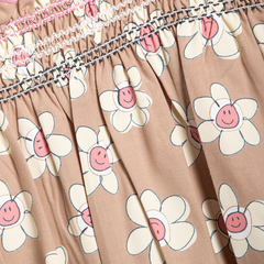 Girls Frock - Flower Print