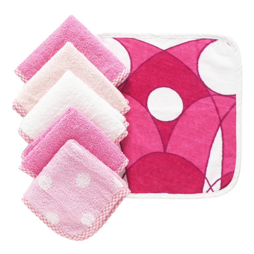 Wash Cloth Set - 6 pieces