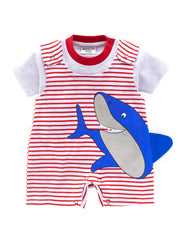 Boys Romper - Shark