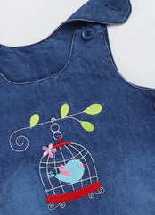 Girls Dungaree - Birdie