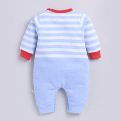 Boys Romper - Blue Red Full