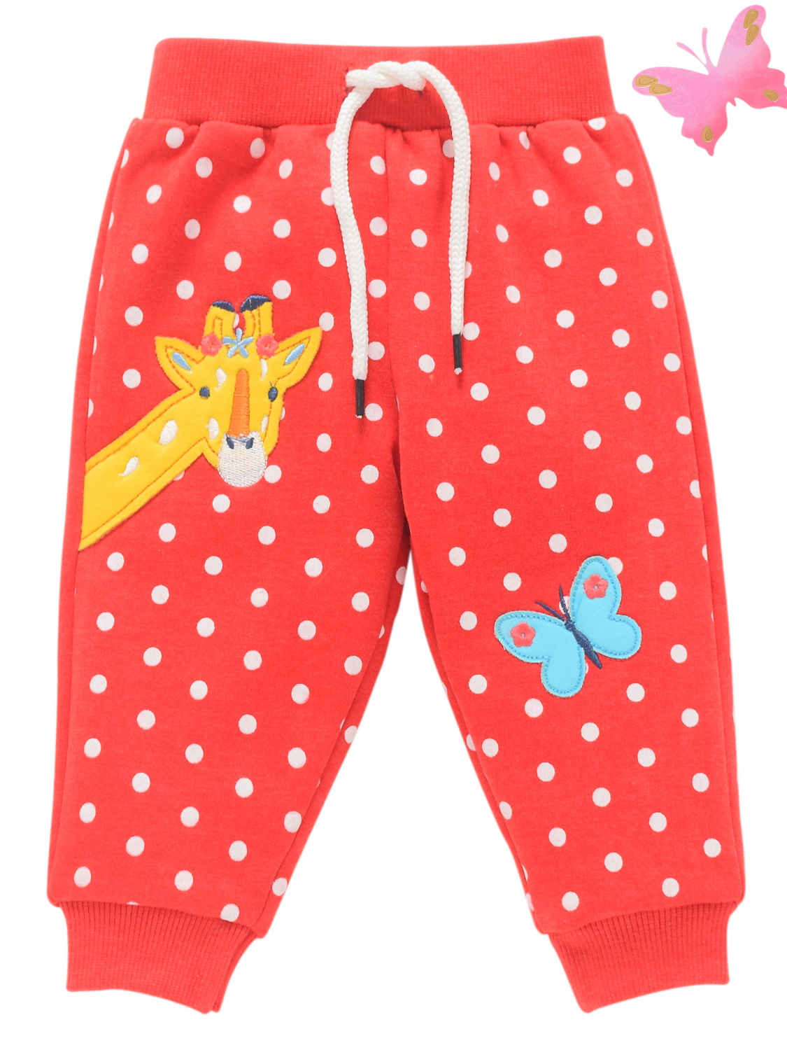 Girls Pajama - Polka Giraffe