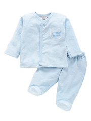 Boys Tshirt and Pajama - Blue Teddy