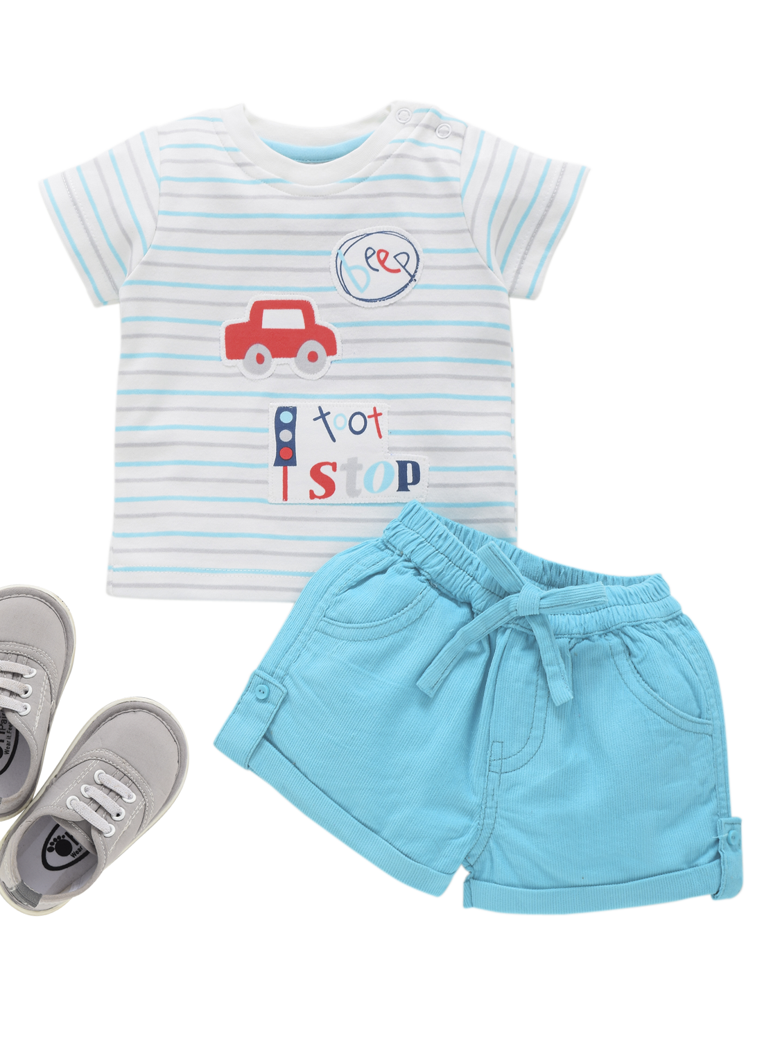 T-shirt and Shorts Set - Traffic