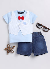 T-shirt and shorts set - Bow and Vest