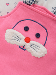 Top with Full Dungaree - Bunny