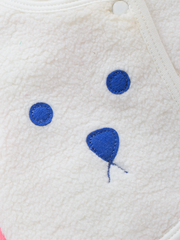 Girls Romper - Pink Teddy with Jacket