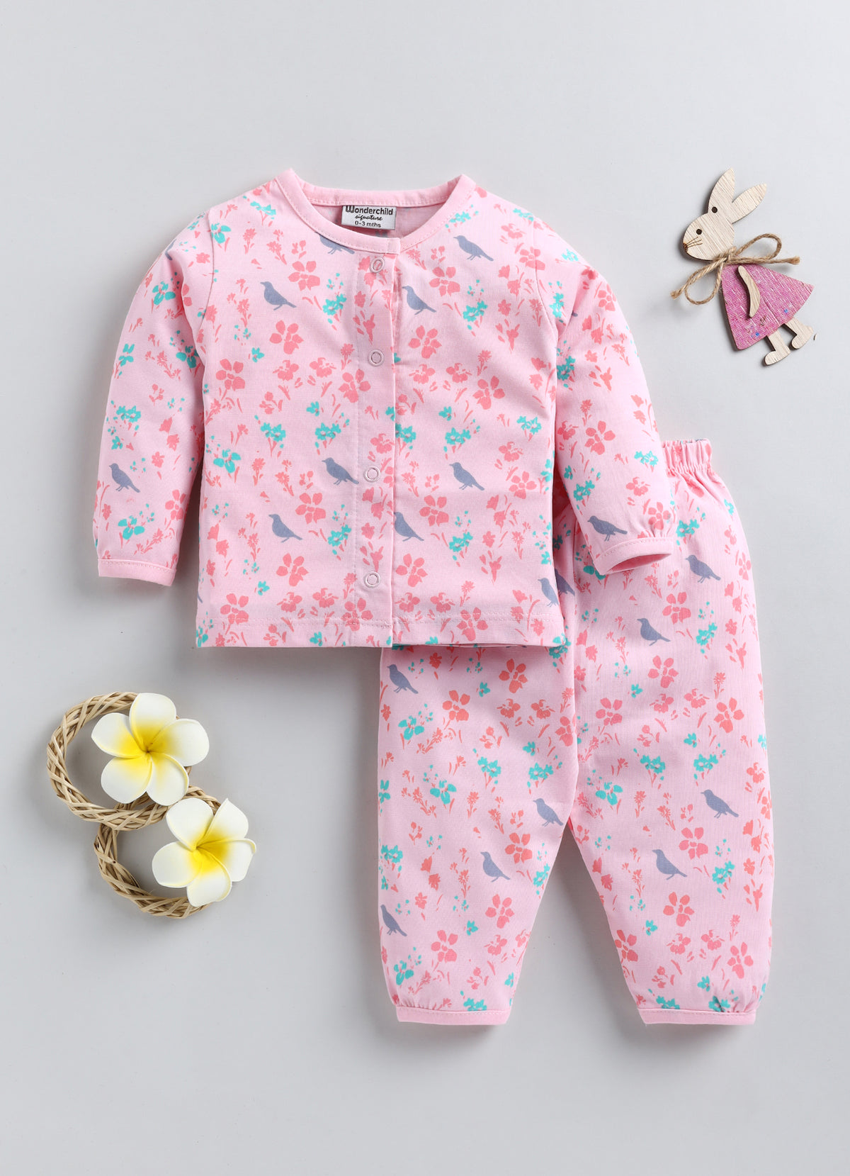 Girls Full Sleeve Night Suit