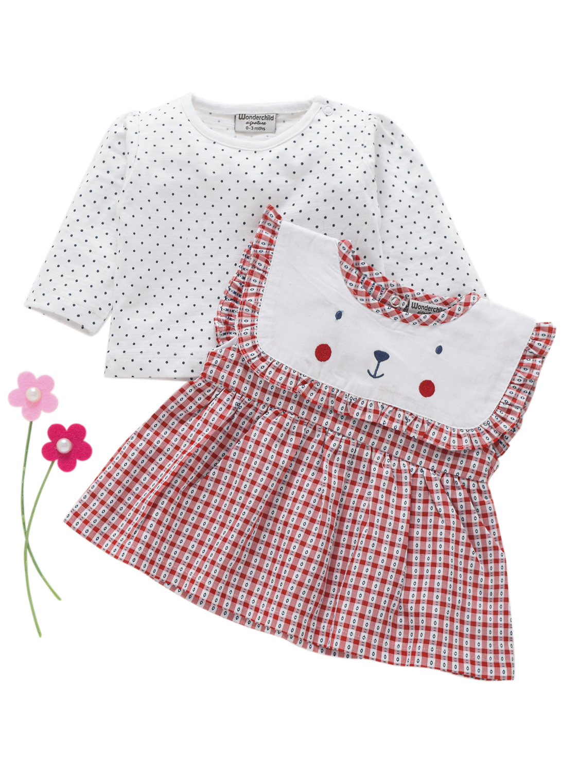 Girls Frock - British Checks