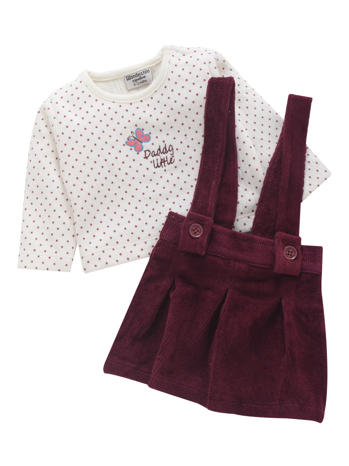 Girls Dungaree Frock
