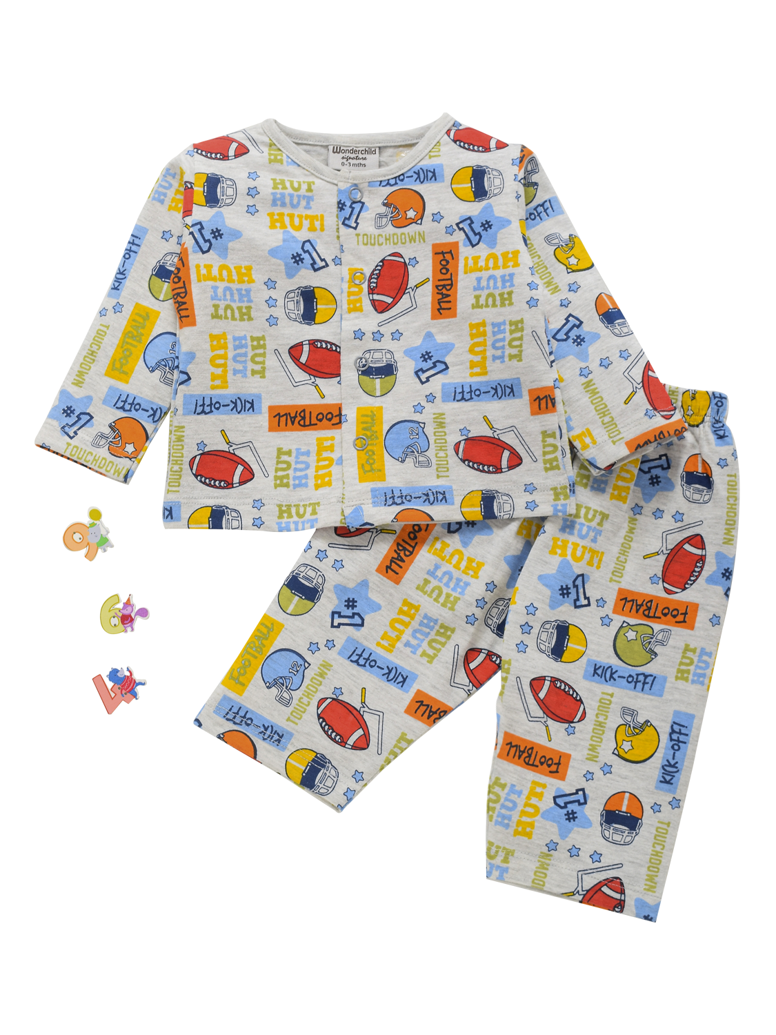 Boys Full Sleeve Night Suit