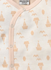 Girls Full Sleeve Top with Footed Pant